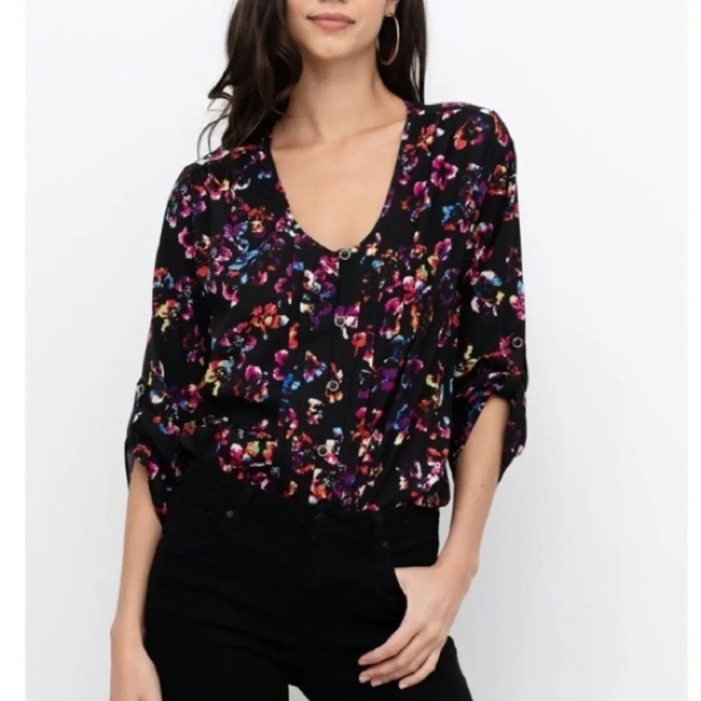 Yumi Kim Tops Yumi Kim Lizzie Blouse Butterfly Effect Floral Print